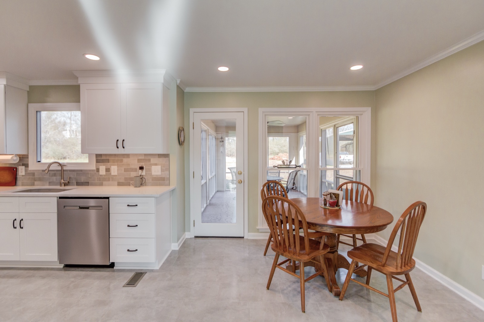 Kitchen after renovation
