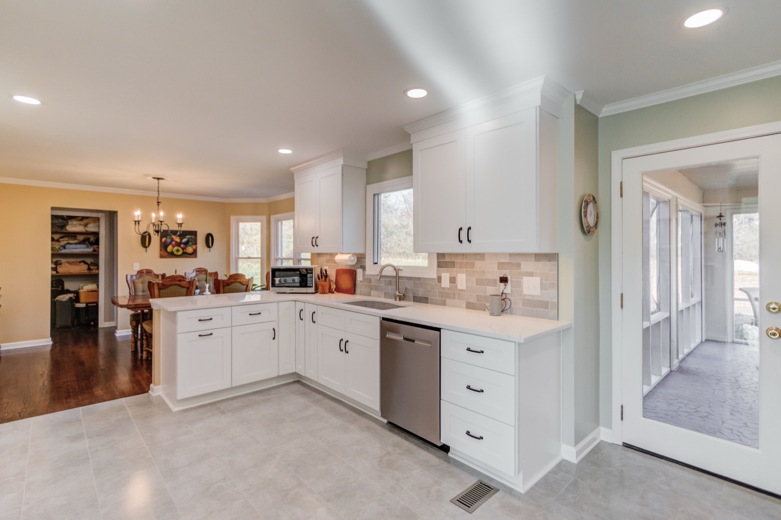 Kitchen detail — cabinetry