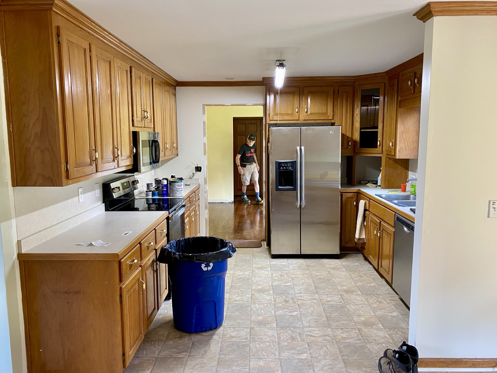 Kitchen before renovation