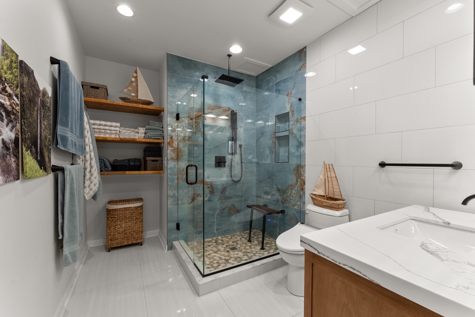 Bathroom after renovation